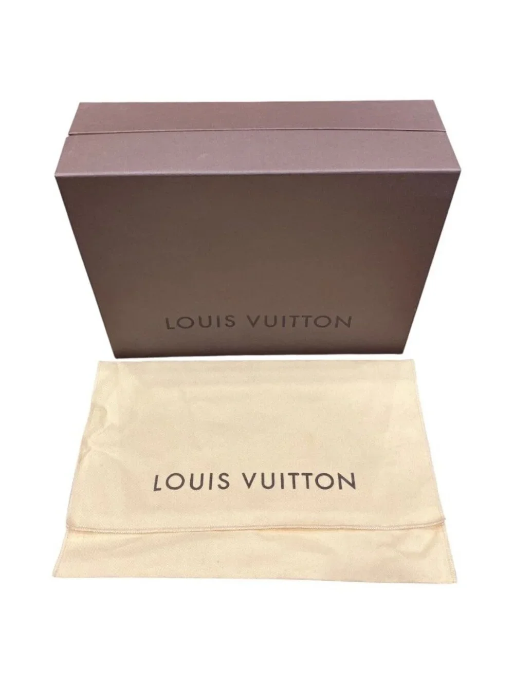 Louis Vuitton Pochette Melville Damier Ebene Shoulder Bag Canvas